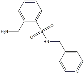 2-(aminomethyl)-N-(pyridin-4-ylmethyl)benzene-1-sulfonamide