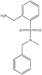 2-(aminomethyl)-N-benzyl-N-methylbenzene-1-sulfonamide