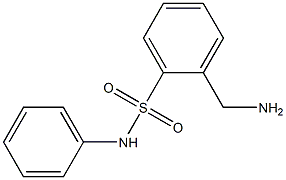 2-(aminomethyl)-N-phenylbenzenesulfonamide Structure