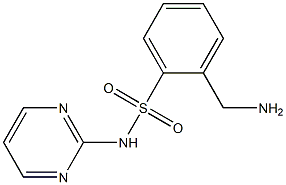 2-(aminomethyl)-N-pyrimidin-2-ylbenzenesulfonamide Structure