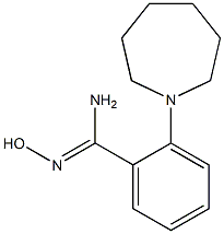 2-(azepan-1-yl)-N'-hydroxybenzene-1-carboximidamide|