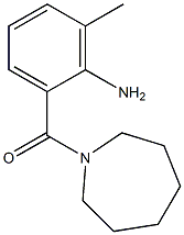 2-(azepan-1-ylcarbonyl)-6-methylaniline Structure