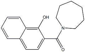  2-(azepan-1-ylcarbonyl)naphthalen-1-ol