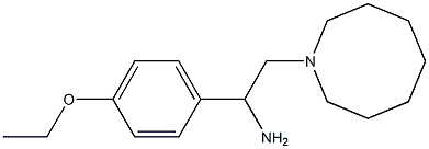 2-(azocan-1-yl)-1-(4-ethoxyphenyl)ethan-1-amine Structure