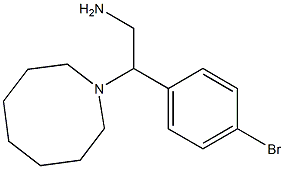 2-(azocan-1-yl)-2-(4-bromophenyl)ethan-1-amine Structure
