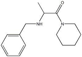 2-(benzylamino)-1-(piperidin-1-yl)propan-1-one Structure