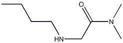 2-(butylamino)-N,N-dimethylacetamide Structure