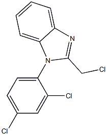 2-(chloromethyl)-1-(2,4-dichlorophenyl)-1H-1,3-benzodiazole|