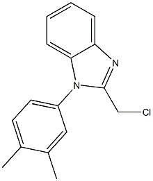 2-(chloromethyl)-1-(3,4-dimethylphenyl)-1H-1,3-benzodiazole