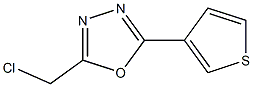 2-(chloromethyl)-5-thien-3-yl-1,3,4-oxadiazole