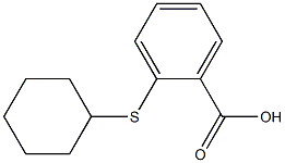  2-(cyclohexylsulfanyl)benzoic acid