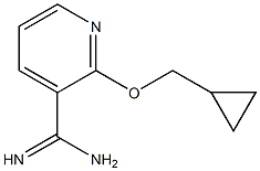 2-(cyclopropylmethoxy)pyridine-3-carboximidamide