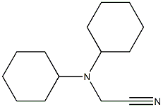 2-(dicyclohexylamino)acetonitrile Struktur