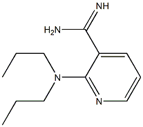 2-(dipropylamino)pyridine-3-carboximidamide Structure