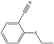 2-(ethylsulfanyl)benzonitrile Structure