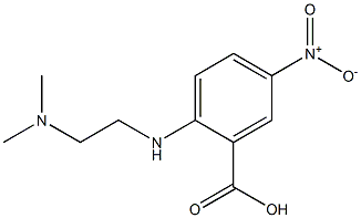 2-{[2-(dimethylamino)ethyl]amino}-5-nitrobenzoic acid 结构式