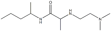  2-{[2-(dimethylamino)ethyl]amino}-N-(pentan-2-yl)propanamide