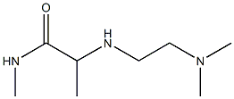 2-{[2-(dimethylamino)ethyl]amino}-N-methylpropanamide 结构式