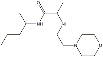 2-{[2-(morpholin-4-yl)ethyl]amino}-N-(pentan-2-yl)propanamide