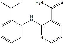 2-{[2-(propan-2-yl)phenyl]amino}pyridine-3-carbothioamide