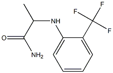 2-{[2-(trifluoromethyl)phenyl]amino}propanamide