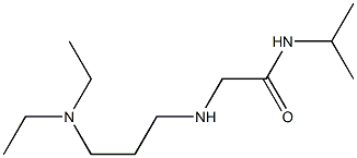 2-{[3-(diethylamino)propyl]amino}-N-(propan-2-yl)acetamide|