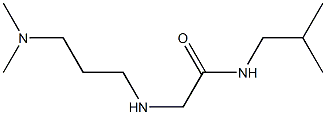 2-{[3-(dimethylamino)propyl]amino}-N-(2-methylpropyl)acetamide|