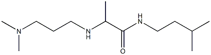 2-{[3-(dimethylamino)propyl]amino}-N-(3-methylbutyl)propanamide