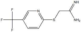 2-{[5-(trifluoromethyl)pyridin-2-yl]sulfanyl}ethanimidamide