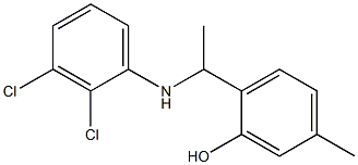 2-{1-[(2,3-dichlorophenyl)amino]ethyl}-5-methylphenol