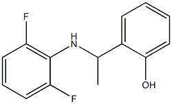 2-{1-[(2,6-difluorophenyl)amino]ethyl}phenol