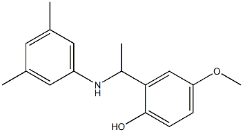 2-{1-[(3,5-dimethylphenyl)amino]ethyl}-4-methoxyphenol|