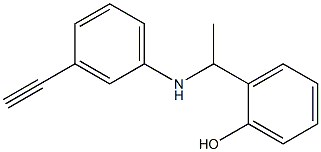 2-{1-[(3-ethynylphenyl)amino]ethyl}phenol