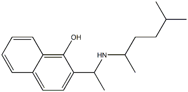 2-{1-[(5-methylhexan-2-yl)amino]ethyl}naphthalen-1-ol