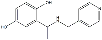 2-{1-[(pyridin-4-ylmethyl)amino]ethyl}benzene-1,4-diol