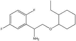 2-{1-amino-2-[(2-ethylcyclohexyl)oxy]ethyl}-1,4-difluorobenzene