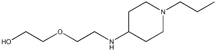  2-{2-[(1-propylpiperidin-4-yl)amino]ethoxy}ethan-1-ol