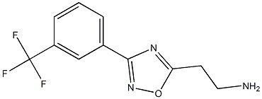 2-{3-[3-(trifluoromethyl)phenyl]-1,2,4-oxadiazol-5-yl}ethan-1-amine