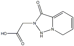 2-{3-oxo-2H,3H-[1,2,4]triazolo[3,4-a]pyridin-2-yl}acetic acid Struktur