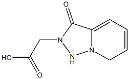 2-{3-oxo-2H,3H-[1,2,4]triazolo[3,4-a]pyridin-2-yl}acetic acid 结构式