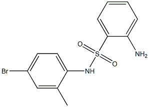 2-amino-N-(4-bromo-2-methylphenyl)benzene-1-sulfonamide