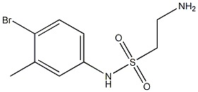 2-amino-N-(4-bromo-3-methylphenyl)ethane-1-sulfonamide