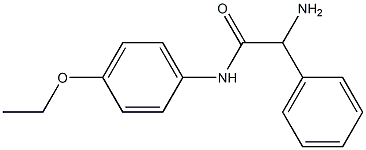 2-amino-N-(4-ethoxyphenyl)-2-phenylacetamide|