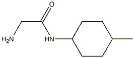 2-amino-N-(4-methylcyclohexyl)acetamide Struktur