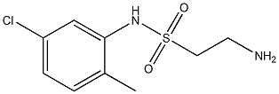 2-amino-N-(5-chloro-2-methylphenyl)ethanesulfonamide|