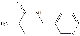 2-amino-N-(pyridin-3-ylmethyl)propanamide Structure