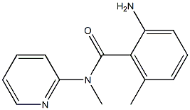 2-amino-N,6-dimethyl-N-(pyridin-2-yl)benzamide Structure