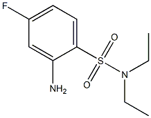  2-amino-N,N-diethyl-4-fluorobenzene-1-sulfonamide