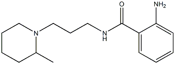 2-amino-N-[3-(2-methylpiperidin-1-yl)propyl]benzamide