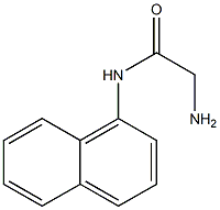 2-amino-N-1-naphthylacetamide Structure